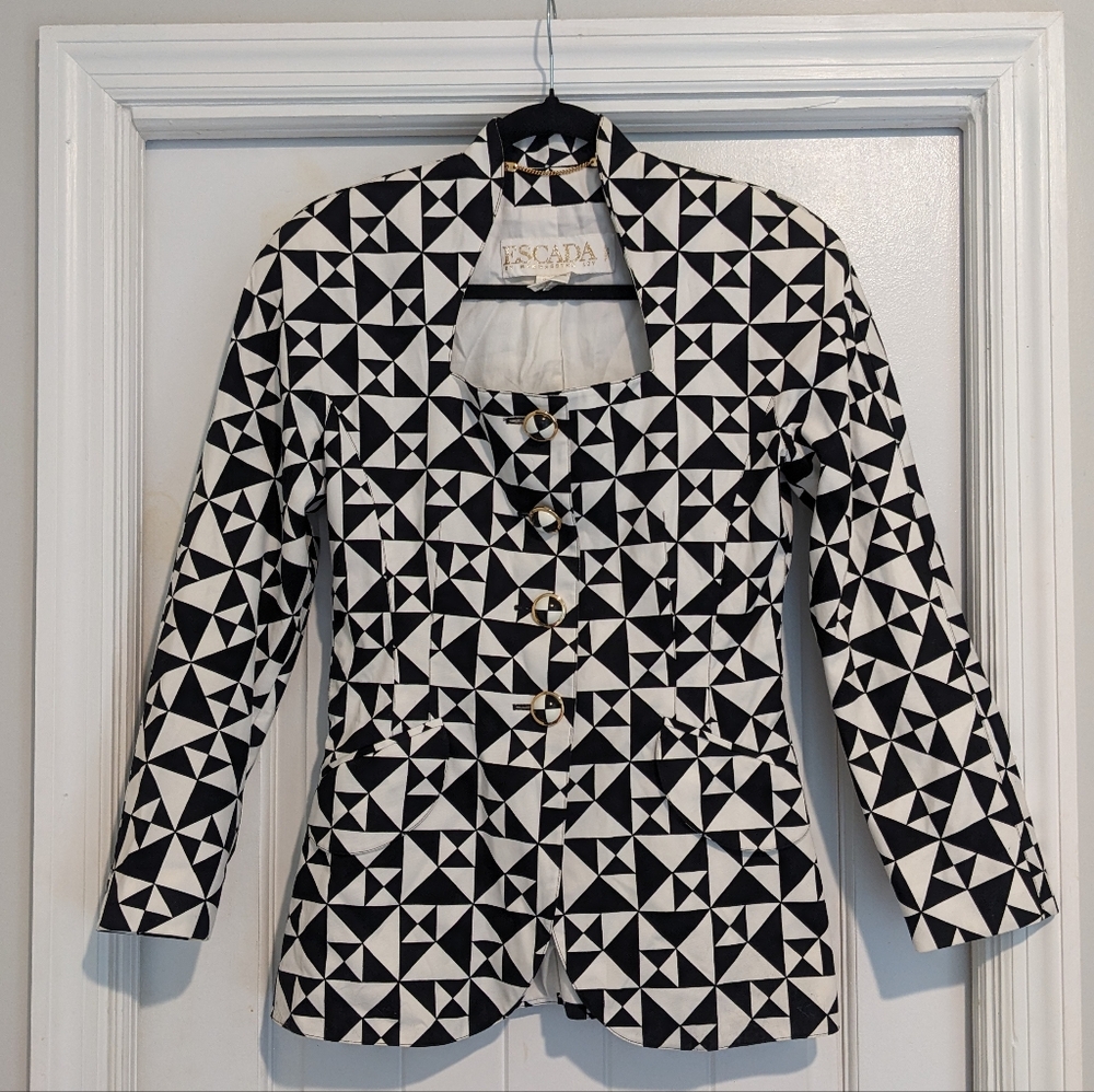 Vintage Escada Blazer Sz 36